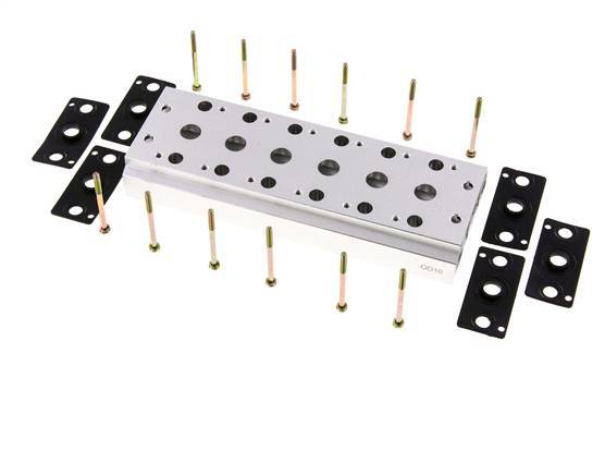 Manifold 6-Stations E.MC 5/2 5/3-weg