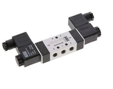 5/3 G1/8'' Midden Gesloten Magneetventiel 12V DC 3-10bar/42-140psi Airtec