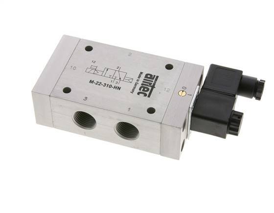 3/2 G1/2'' NO Magneetventiel 230V AC 1-10bar/14-140psi Airtec