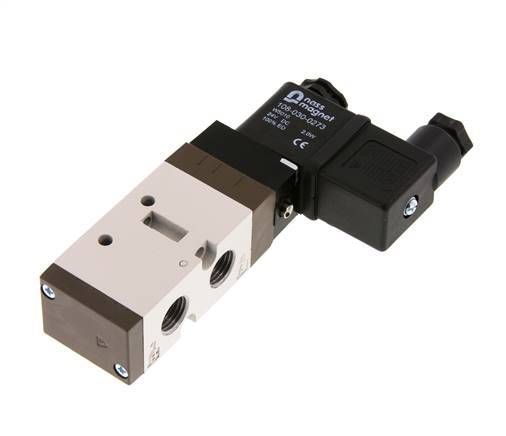 5/2 G1/4'' (G1/8'') Magneetventiel 230V AC 1.5-10bar/21.0-140psi YPC