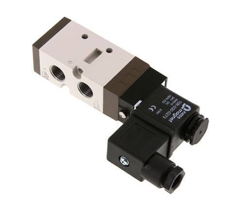 5/2 G1/4'' (G1/8'') Magneetventiel 230V AC 1.5-10bar/21.0-140psi YPC