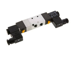 5/3 G1/4'' (G1/8'') Middendruk Magneetventiel 230V AC 1.5-8bar/21.0-112psi E.MC