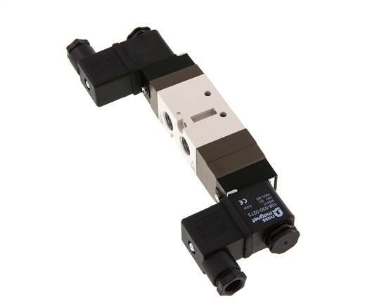 5/3 G1/4'' (G1/8'') Middenuitlaat Magneetventiel 230V AC 2-10bar/28-140psi YPC