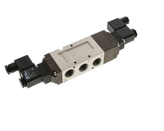 5/3 G1/2'' Midden Gesloten Magneetventiel 115V AC 2-10bar/28-140psi YPC