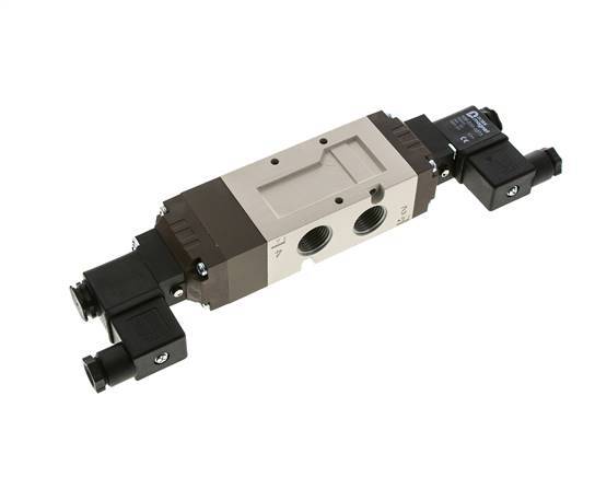 5/3 G1/2'' Midden Gesloten Magneetventiel 115V AC 2-10bar/28-140psi YPC