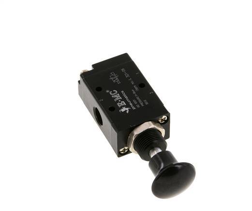 3/2 G1/8'' Axiale Handbediende Hefboom Ventiel Detent 0-8bar/0-112psi E.MC