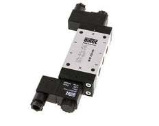 5/3 G1/4'' Center Closed Solenoid Valve 115V AC 3-8bar/42-112psi Airtec