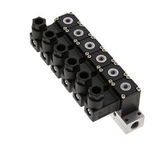 6x3/2 M5 NC Magneetventiel 12V DC -0.95-8bar/-13.2-112psi Airtec