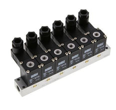 6x3/2 M5 NC Magneetventiel 12V DC -0.95-8bar/-13.2-112psi Airtec