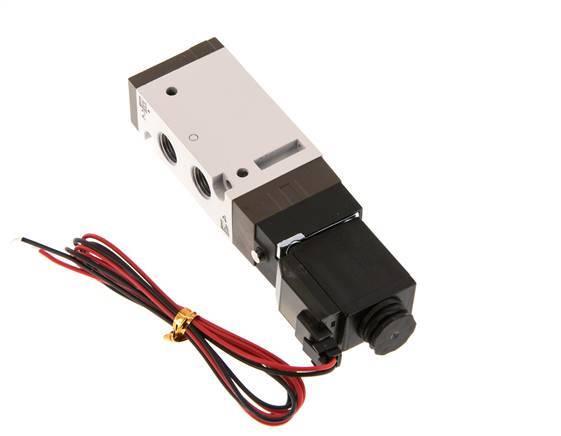 5/2 G1/8'' Magneetventiel 24V DC 1.5-10bar/21.0-140psi 2-polige Stekker YPC