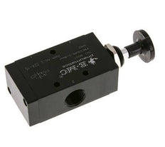 3/2 G1/2'' Axiale Handbediende Hefboom Ventiel Detent 0-8bar/0-112psi E.MC
