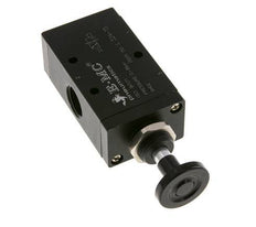 3/2 G1/2'' Axiale Handbediende Hefboom Ventiel Detent 0-8bar/0-112psi E.MC