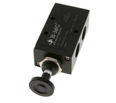 3/2 G1/2'' Axiale Handbediende Hefboom Ventiel Detent 0-8bar/0-112psi E.MC