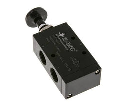 3/2 G1/2'' Axiale Handbediende Hefboom Ventiel Detent 0-8bar/0-112psi E.MC