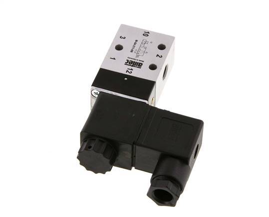 3/2 G1/8'' NC Magneetventiel 12V DC 2.5-10bar/35.0-140psi Airtec