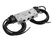 5/3 G1/2'' Midden Gesloten Magneetventiel 24V DC ATEX 3-10bar/42-140psi Airtec