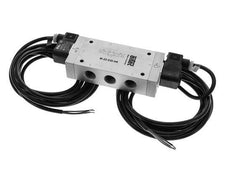 5/3 G1/2'' Midden Gesloten Magneetventiel 24V DC ATEX 3-10bar/42-140psi Airtec