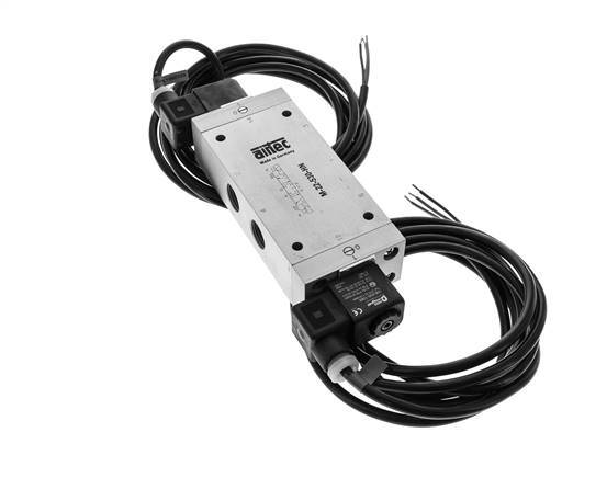5/3 G1/2'' Midden Gesloten Magneetventiel 24V DC ATEX 3-10bar/42-140psi Airtec