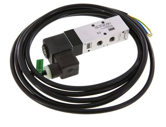5/2 G1/8'' Magneetventiel 24V DC ATEX 3-10bar/42-140psi Airtec