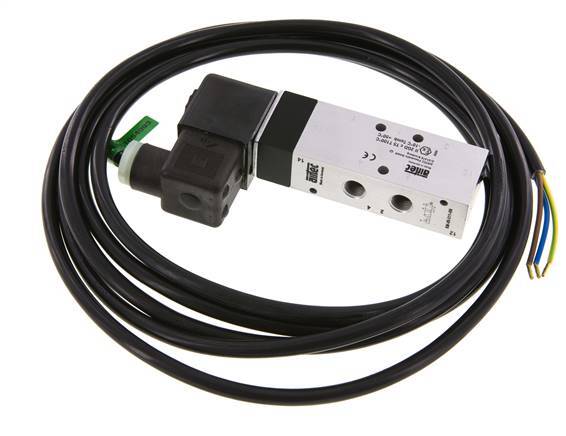 5/2 G1/8'' Magneetventiel 24V DC ATEX 3-10bar/42-140psi Airtec