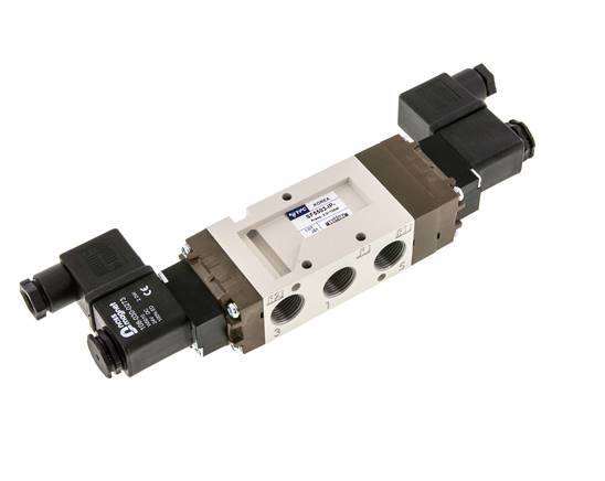 5/3 G3/8'' Middendruk Magneetventiel 230V AC 2-10bar/28-140psi YPC