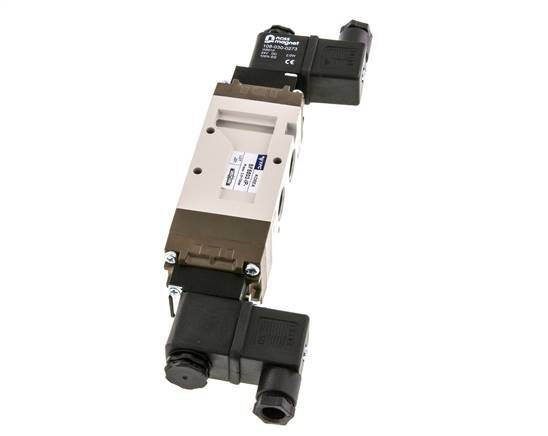 5/3 G3/8'' Middendruk Magneetventiel 230V AC 2-10bar/28-140psi YPC