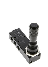 5/3 G1/8 '' Middenuitlaat Handbediend Hefboom Ventiel 0-8bar/0-112psi E.MC