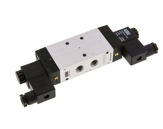 5/2 G1/4'' Bi-Stabiel Magneetventiel 230V AC 2.5-10bar/35.0-140psi Airtec