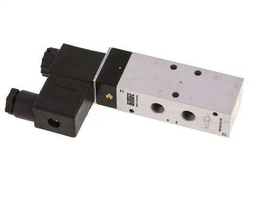 5/2 G1/8'' Magneetventiel 12V DC 3-10bar/42-140psi Airtec
