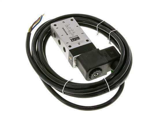 5/2 G1/8'' Magneetventiel 24V DC ATEX 2-10bar/28-140psi Airtec