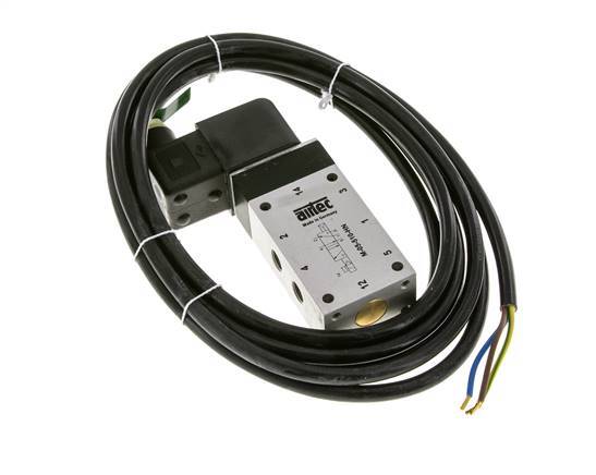 5/2 G1/8'' Magneetventiel 24V DC ATEX 2-10bar/28-140psi Airtec