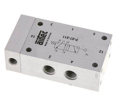 5/2 G1/4'' Luchtgestuurd Ventiel 0-10bar/0-140psi Airtec