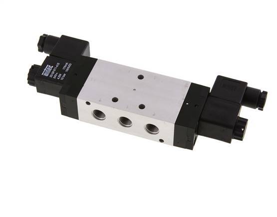 5/3 G1/4'' Middenuitlaat Magneetventiel 230V AC 3-10bar/42-140psi Airtec