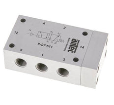 5/2 G1/4'' Luchtgestuurd Ventiel ATEX 0-10bar/0-140psi Airtec