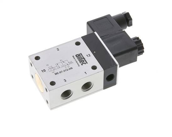3/2 G1/4'' (G1/8'') Solenoid Valve External Pilot 230V AC -0.95-10bar/-13.2-140psi Airtec
