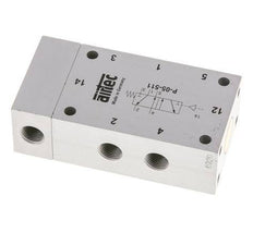 5/2 G1/8'' Luchtgestuurd Ventiel ATEX 0-10bar/0-140psi Airtec