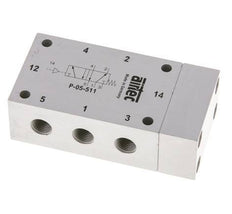 5/2 G1/8'' Luchtgestuurd Ventiel ATEX 0-10bar/0-140psi Airtec