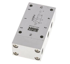 5/2 G1/8'' Luchtgestuurd Ventiel ATEX 0-10bar/0-140psi Airtec