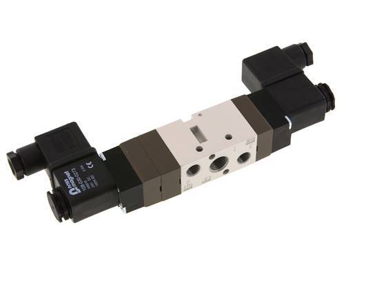 5/3 G1/4'' (G1/8'') Pressure Center Solenoid Valve 24V AC 2-10bar/28-140psi YPC