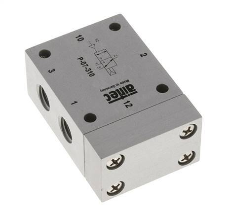 3/2 G1/4'' (G1/8'') Luchtgestuurd Ventiel 1.5-10bar/21.0-140psi Airtec