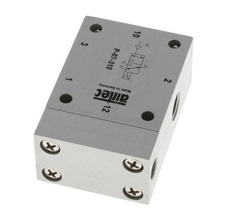 3/2 G1/4'' (G1/8'') Luchtgestuurd Ventiel 1.5-10bar/21.0-140psi Airtec