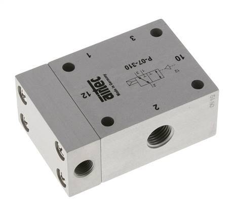 3/2 G1/4'' (G1/8'') Luchtgestuurd Ventiel 1.5-10bar/21.0-140psi Airtec