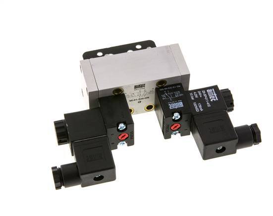5/2 ISO 5599-1 Bi-Stabiel Magneetventiel 24V AC 2-10bar/28-140psi Airtec