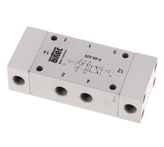 5/2 G1/8'' Bi-Stabiel Luchtgestuurd Ventiel 0-10bar/0-140psi Airtec