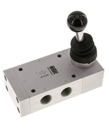 3/2 G1/2'' Handbediende Hefboom Ventiel 0-12bar/0-168psi Airtec