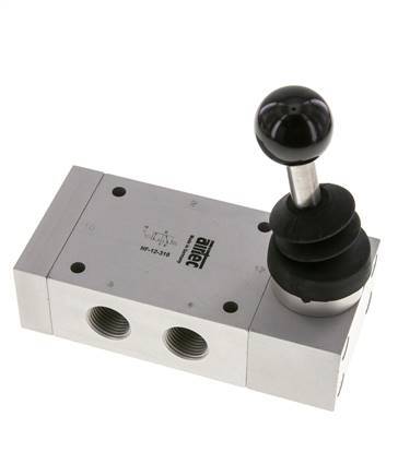 3/2 G1/2'' Handbediende Hefboom Ventiel 0-12bar/0-168psi Airtec
