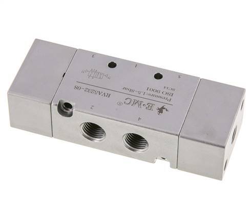 5/2 G1/4'' (G1/8'') Bi-Stabiel Luchtgestuurd Ventiel 1.5-8bar/21.0-112psi E.MC