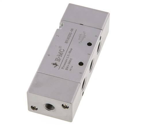 5/2 G1/4'' (G1/8'') Bi-Stabiel Luchtgestuurd Ventiel 1.5-8bar/21.0-112psi E.MC
