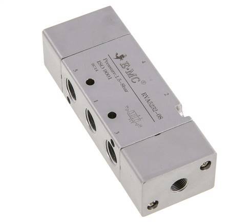 5/2 G1/4'' (G1/8'') Bi-Stabiel Luchtgestuurd Ventiel 1.5-8bar/21.0-112psi E.MC
