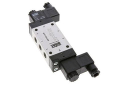 5/3 G1/4'' Middendruk Magneetventiel 230V AC 3-8bar/42-112psi Airtec